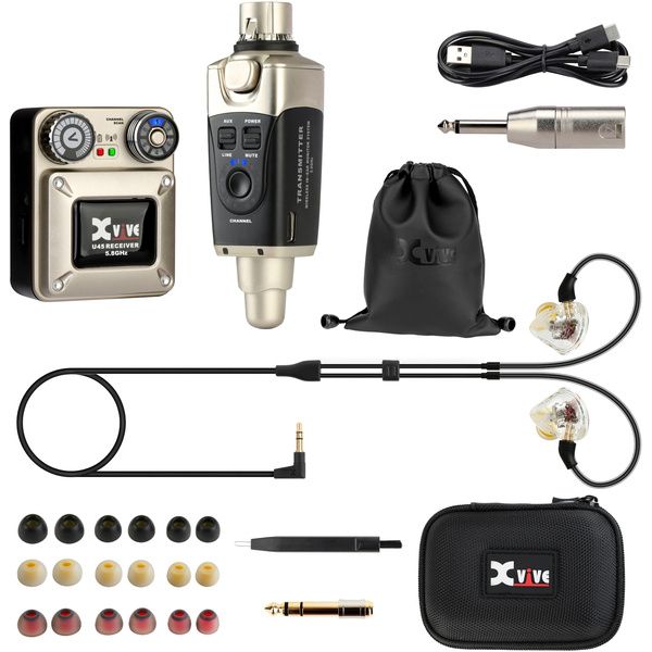 XVive U45T9 In-Ear Monitor Bundle T9
