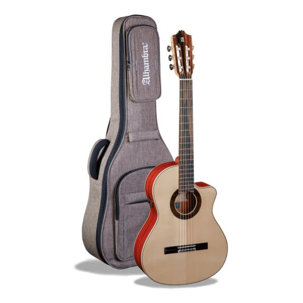 Alhambra Green Sustain Cut E8 w/Gig Bag