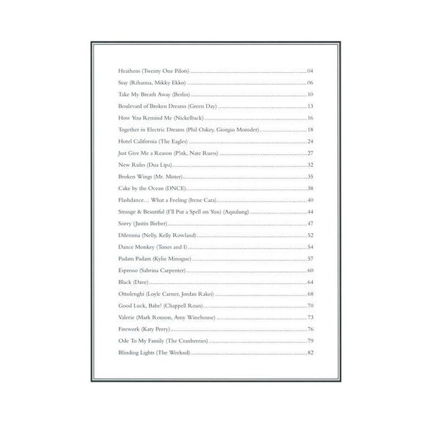 Faber Music Pop Piano Anthology