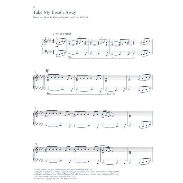 Faber Music Pop Piano Anthology