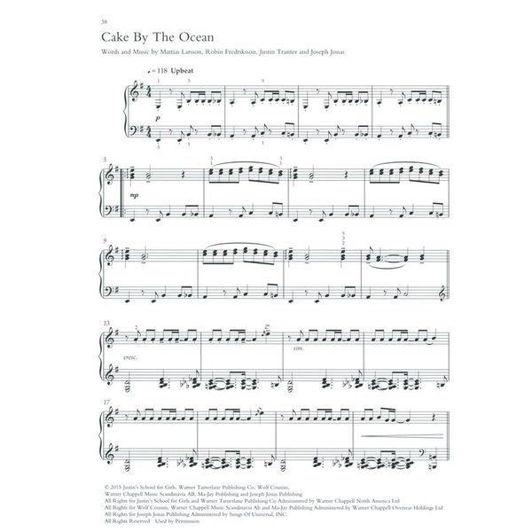 Faber Music Pop Piano Anthology