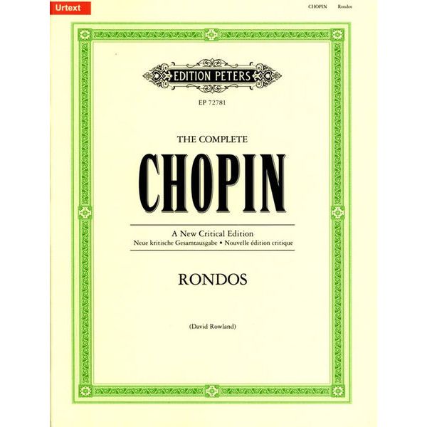 Edition Peters Complete Chopin Rondos