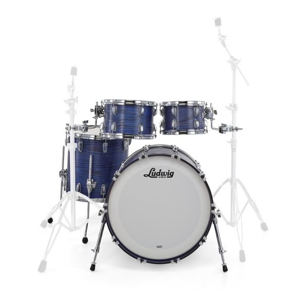 Ludwig Classic Oak Studio 22 Blue B.