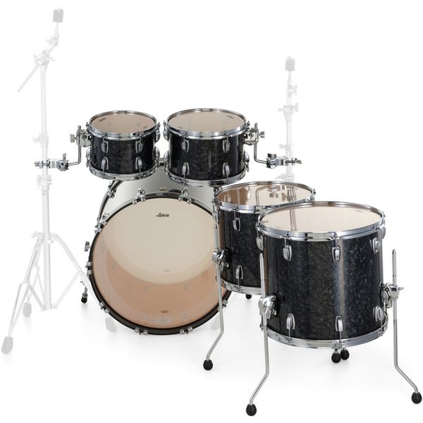 Ludwig Classic Maple 5pcs Ebony Pearl