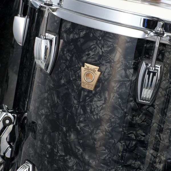 Ludwig Classic Maple 5pcs Ebony Pearl