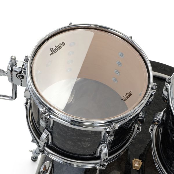 Ludwig Classic Maple 5pcs Ebony Pearl