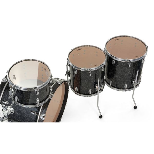 Ludwig Classic Maple 4pcs Ebony Pearl