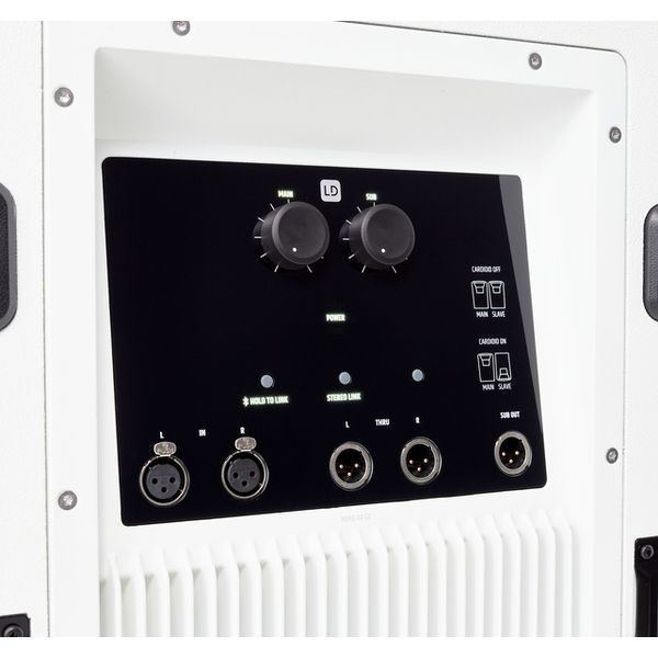 LD Systems Maui 44 G2 WH Power Bundle