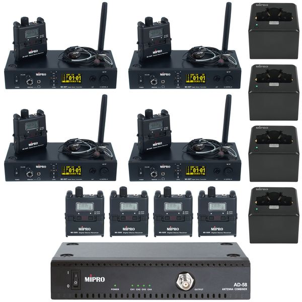 Mipro MI-58 8 CH Set