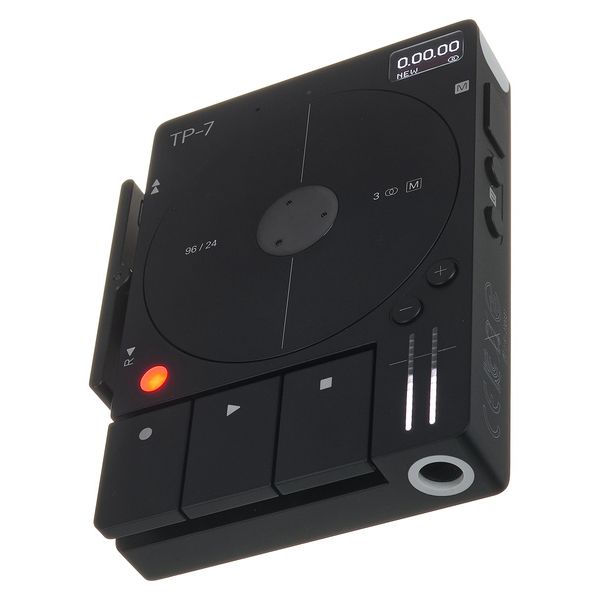 Teenage Engineering TP-7 – Registratore Audio Digitale Portatile Con Interfaccia USB-C, Bluetooth, Microfono E Altoparlante Integrati, 128 GB Di Memoria (nero)