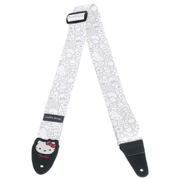 Fender Hello Kitty Poly Strap White