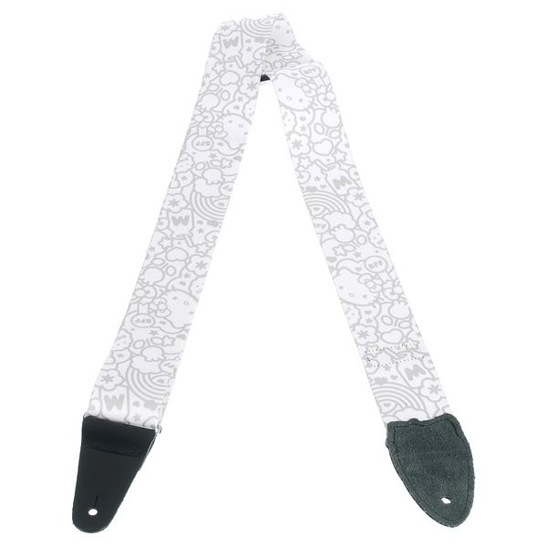 Fender Hello Kitty Poly Strap White