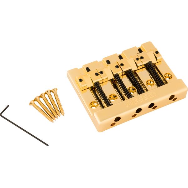Fender Hi Mass Bridge IV Brass GLD