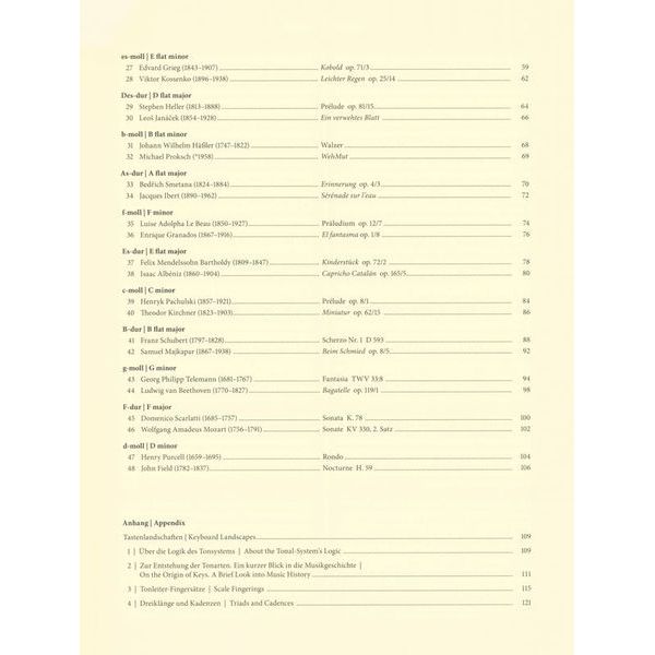 Breitkopf & Härtel Tonartenbuch
