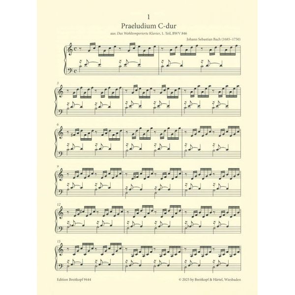 Breitkopf & Härtel Tonartenbuch