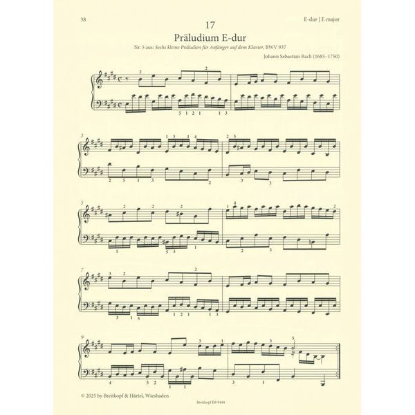 Breitkopf & Härtel Tonartenbuch