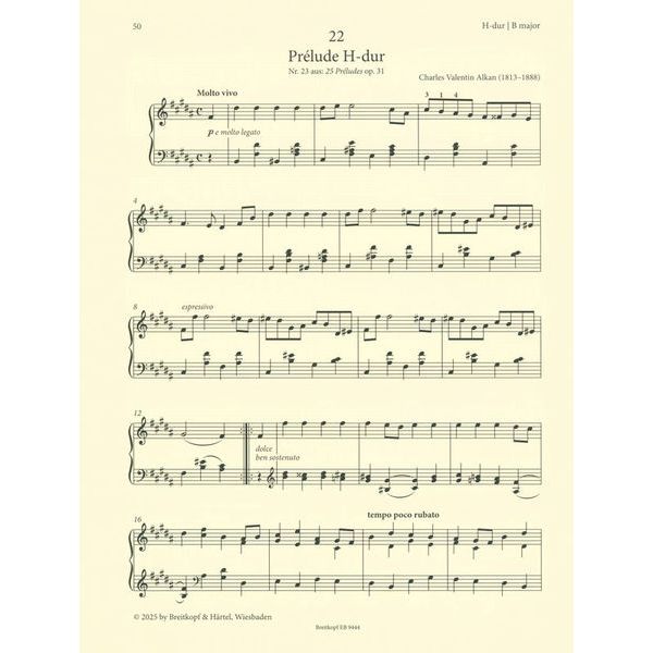 Breitkopf & Härtel Tonartenbuch