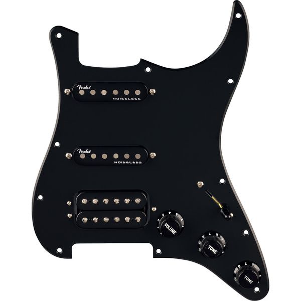 Fender Pre Wired Pickguad HSS BK