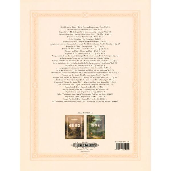 Edition Peters Beethoven Meisterwerke