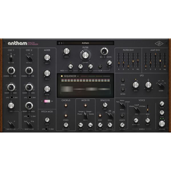 Universal Audio Anthem Analog Synthesizer
