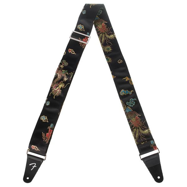 Fender Satin Dragon Strap BK