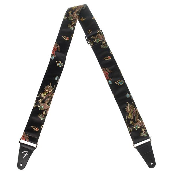 Fender Satin Dragon Strap BK
