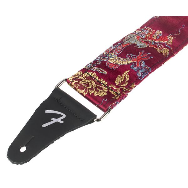Fender Satin Dragon Strap Wine