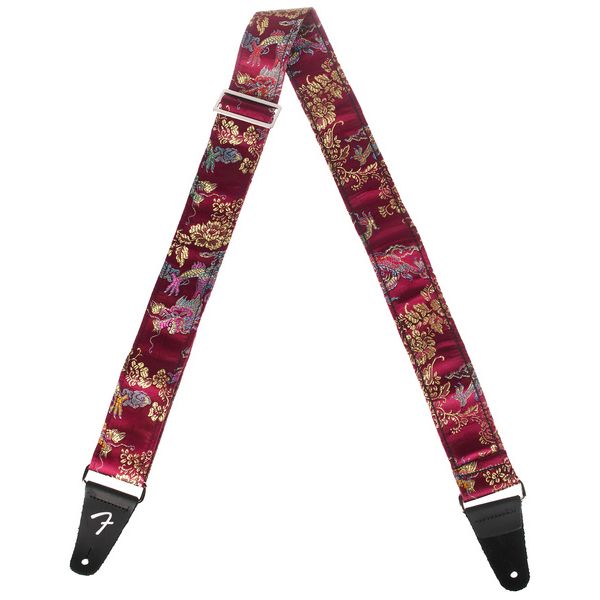 Fender Satin Dragon Strap Wine