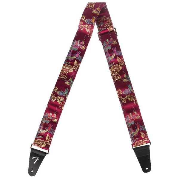 Fender Satin Dragon Strap Wine