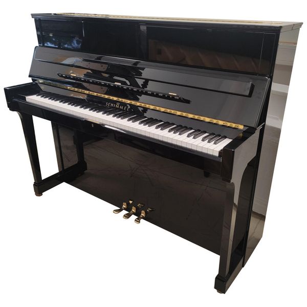 Schimmel Piano used black