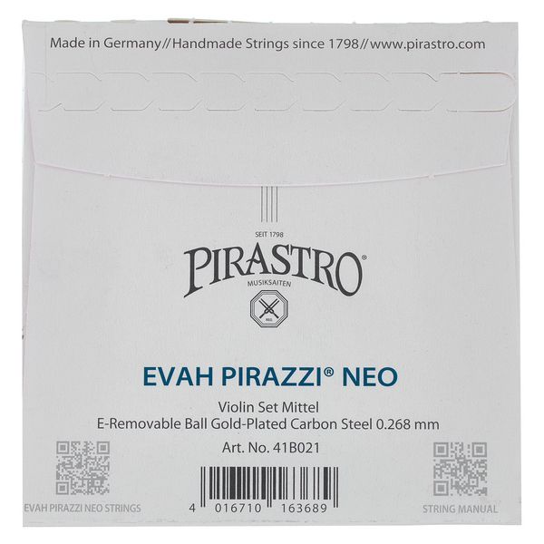 Pirastro Evah Pirazzi Neo Violin 4/4