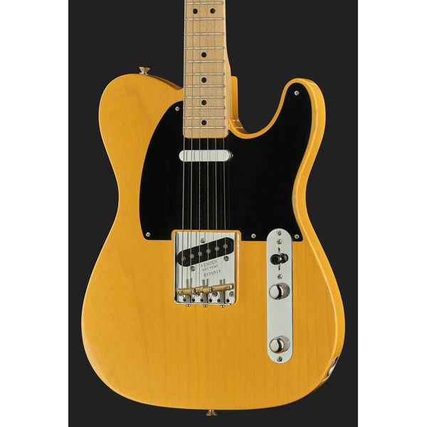 Fender 52 Tele MN Butterscotch Bl. CC