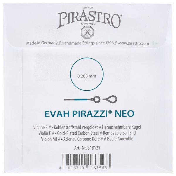 Pirastro Evah Pirazzi Neo E Violin 4/4