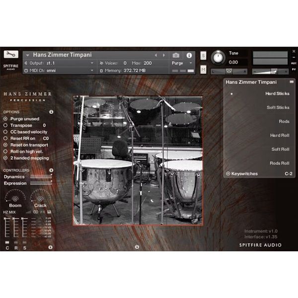 Spitfire Audio Hans Zimmer Percussion