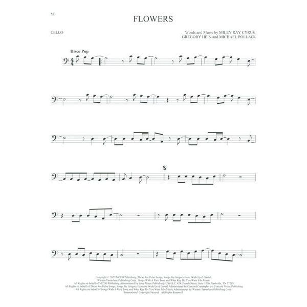 Hal Leonard 101 Top Hits for Cello