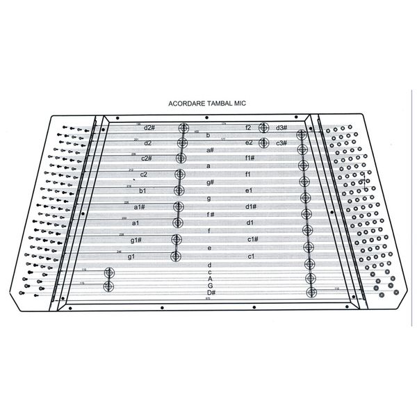 Thomann Tambal Mic / Small Cimbalom