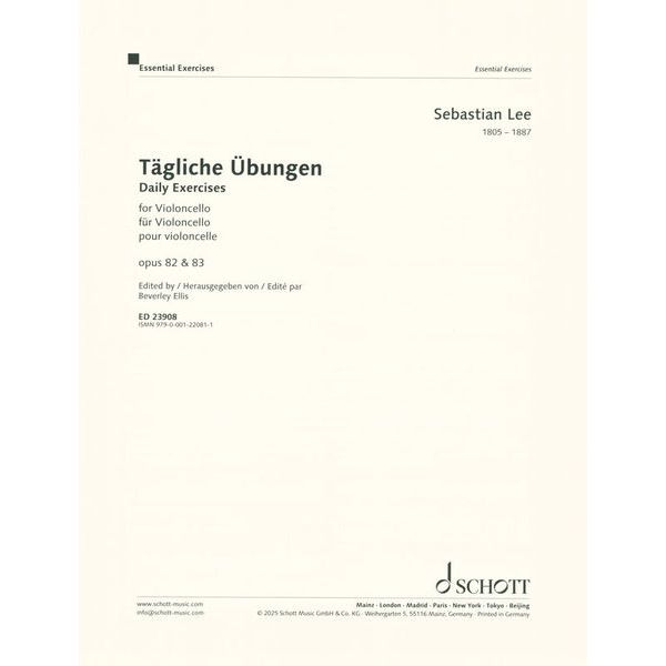 Schott Lee Tägliche Übungen