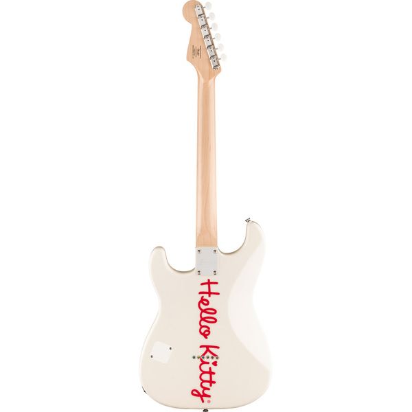 Squier Hello Kitty Strat MN WHT