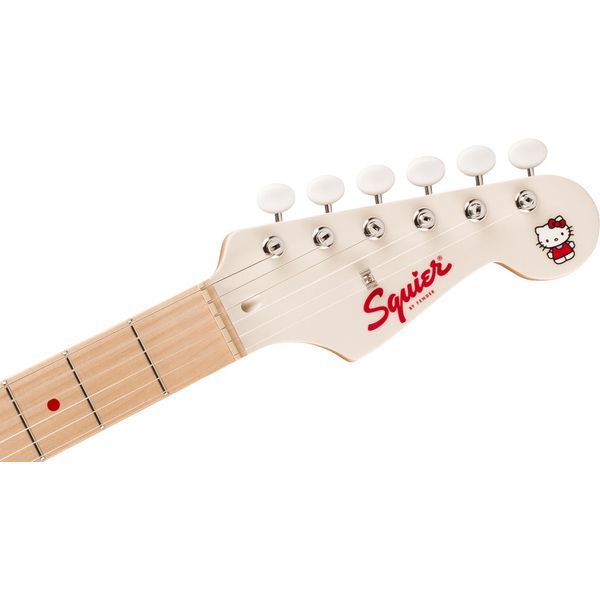 Squier Hello Kitty Strat MN WHT