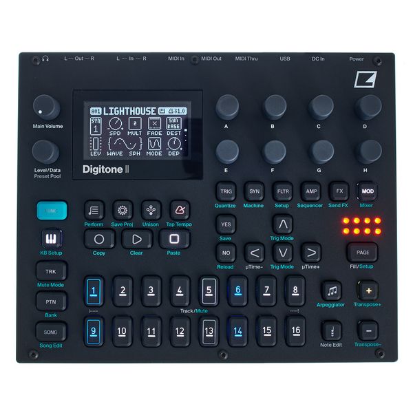 Elektron Digitone II Case Bundle