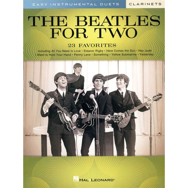 Hal Leonard The Beatles For Two Clarinets