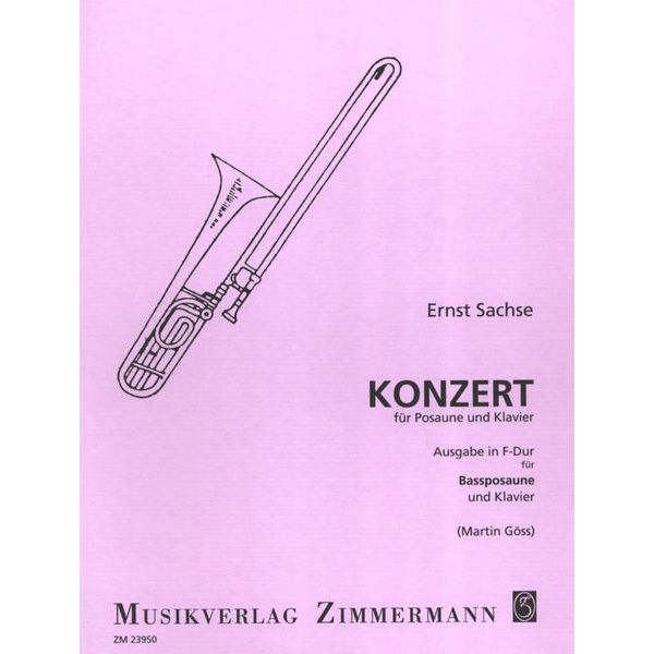 Zimmermann Verlag Sachse Konzert F-Dur