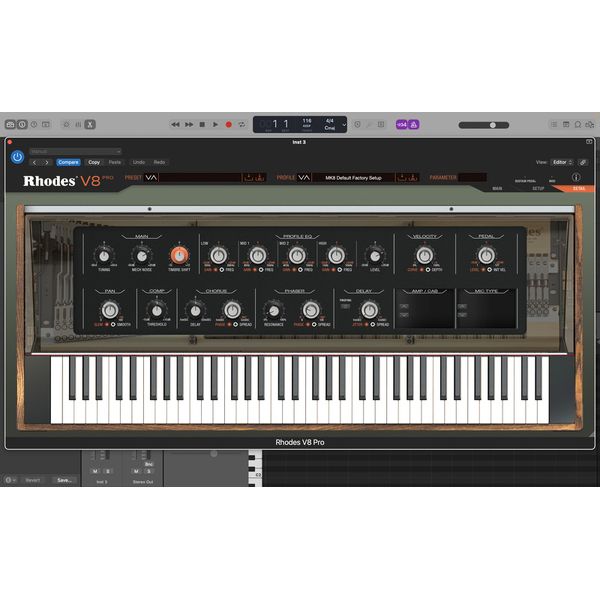 Rhodes V8 Pro