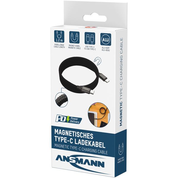 Ansmann Cabel USB-C to USB-C 120 Mag