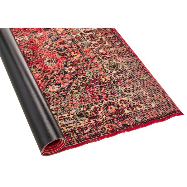 Drum N Base Club Drum Rug Red
