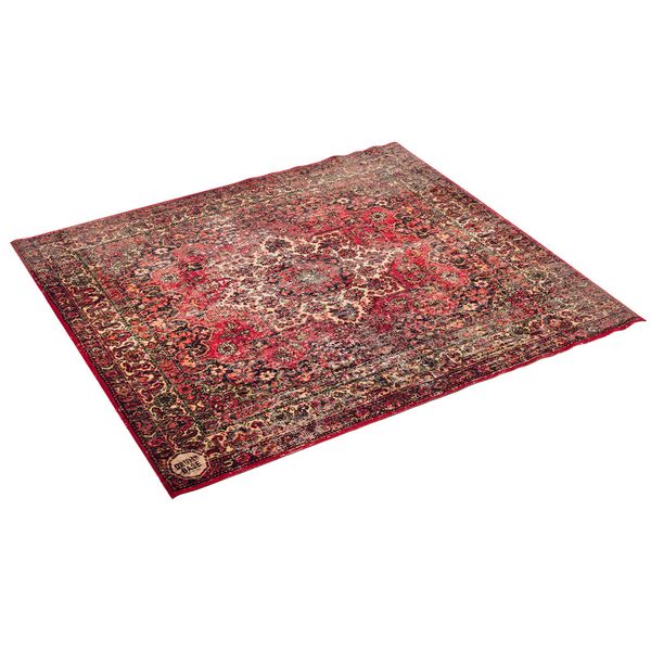 Drum N Base Club Drum Rug Red