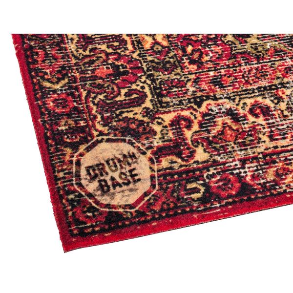 Drum N Base Club Drum Rug Red