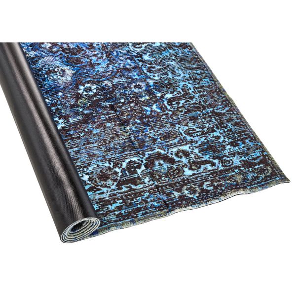 Drum N Base Club Drum Rug Blue