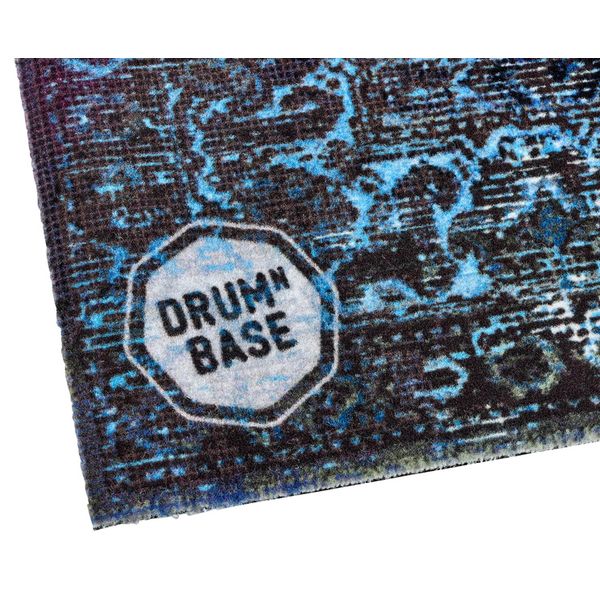 Drum N Base Club Drum Rug Blue