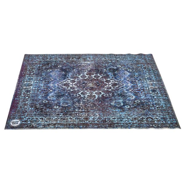 Drum N Base Club Drum Rug Blue